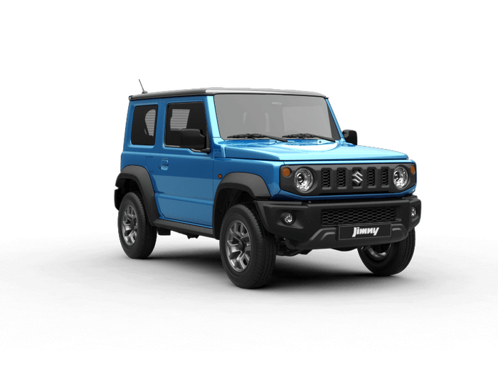 Suzuki All New Jimny Brisk Blue Metallic + Bluish Black Pearl